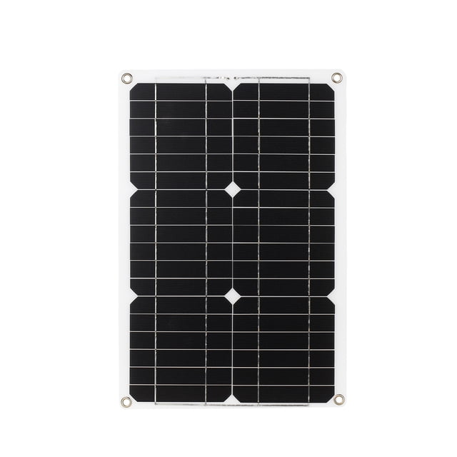 TFixol 18W 12V Solar Panel Kit Off Grid Monocrystalline Module with Solar Charge Controller SAE Connection Cable Kits