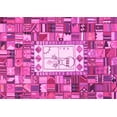 thumbnail image 1 of Ahgly Company Indoor Rectangle Oriental Pink Traditional Area Rugs, 7' x 9', 1 of 4