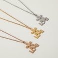 thumbnail image 3 of DIY letra Hip Pop Cruz colgante collar personalizado colgante joyería de moda colgantes y dijes, 3 of 4