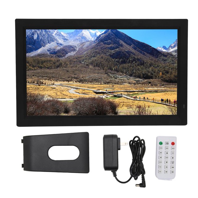Portable DVD Player,22 Inch Video Player Portable Video Player Black Video Player Remarkable Clarity