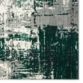 thumbnail image 4 of Luxe Weavers Modern Abstract Distressed Green 4x5 Area Rug for Living Rooms and Bedrooms, 4 of 11
