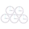 thumbnail image 4 of 5pcs Measure Protractor Circle Protractor Students Plastic Protractor Round Protractor Tool, 4 of 8
