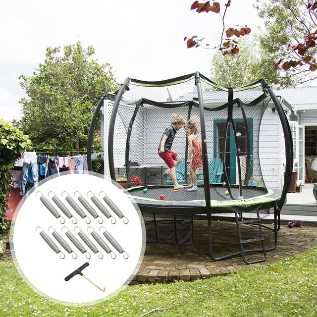 WESIEVYA 12 x Ressorts Ressort Robuste pour Trampoline pour Chaises Hamac Suspendues pour Usage Domestique