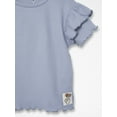 thumbnail image 6 of Little Star Organic Toddler Girl 6Pc Outfit Set, Size 12M-5T, 6 of 17