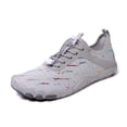 thumbnail image 2 of lnmuld Men Women Barefoot Shoes, Breathable Mesh Multi-Purpose Shoes Color:Grey,Size:7.5, 2 of 9