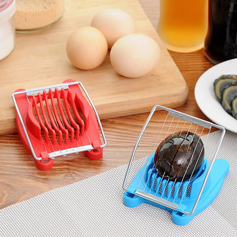 Details about   Stainless Steel Boiled Egg Slicer Cutter Mushroom Tomato Chopper Kitchen Gadget 