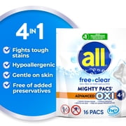 all Free Clear Mighty Pacs Oxi, 16 Count