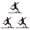 Black*3, variant on Football Soccer Wall Decal for Boys Bedroom - Removable PVC Vinyl Sticker with Sport Silhouette and 'Shoot for Your Goals' Quote - Kids Room or Sports Fan Wall Decor (Black)