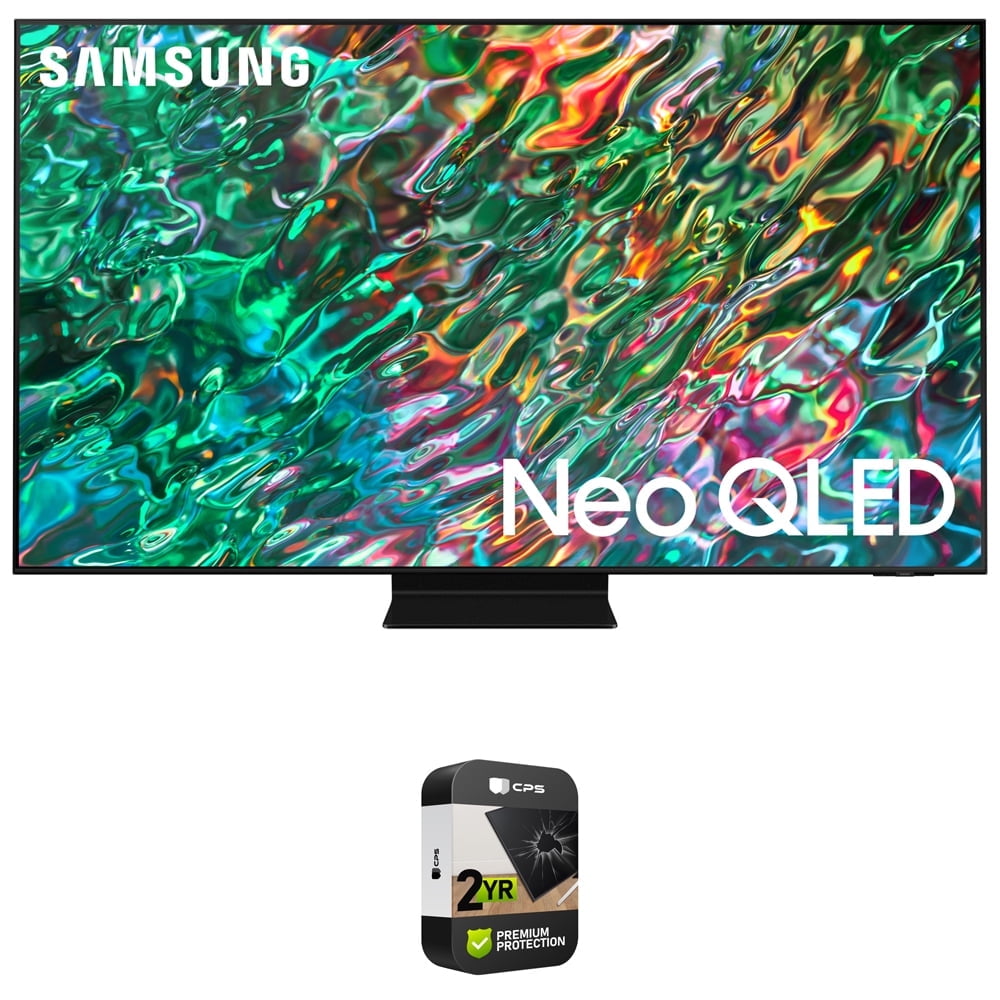Samsung QN85QN90BAFXZA 85 inch Class Neo QLED 4K Smart TV 2022 Bundle with Premium 2 YR CPS Enhance