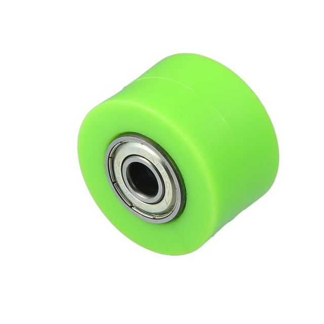 8mm Transmisión Cadena Polea Rodillo Deslizador Tensor para Motocicleta Verde