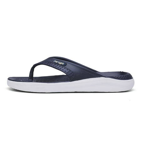 

Earlde Mens Thong Sandals Indoor Outdoor Beach Flip Flop Comfortable Beach Sandals