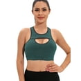 thumbnail image 4 of LELINTA Strappy Sports Bra for Women Sexy Crisscross for Yoga Running Athletic Gym Workout Fitness Tank Tops, 4 of 7