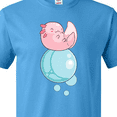 thumbnail image 4 of Inktastic Cute Axolotl Sitting on a Bubble T-Shirt, 4 of 5