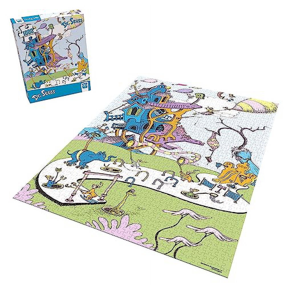 Dr. Seuss "Oh, The Places You'll Go" 1000 Piece Jigsaw Puzzle