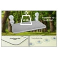 thumbnail image 2 of Family Safe Cordless Portable Foldable Cat Window Perch Hammock with Metal Frame, Strong Suction Cups, and 2 Fabric Covers for Indoor Cats - Multiple Sizes!, 2 of 8