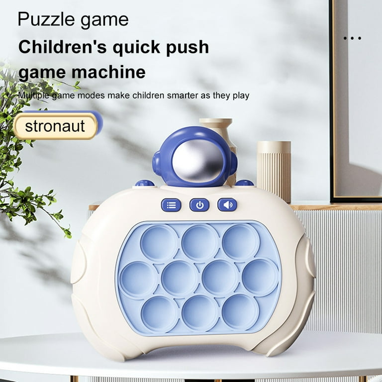 Quick Push Bubbles Game Console Button Puzzle Pop Light Up Game