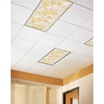 thumbnail image 2 of Fluorescent Light Covers for Ceiling Lights 4 Pack,Yellow Flowers Magnetic Ceiling Light Covers 2x4ft for Classroom Office School,Watercolor Summer Botanical Floral Overhead Drop Ceiling Light Shade, 2 of 7