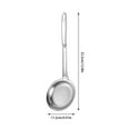 thumbnail image 2 of Fine Mesh Stainless Steel Colander Upgrade for Cooking Frying Baking and Grease Filtering Efficient Straining Kitchen Filter with Long Handle for Durable Performance, 2 of 3