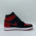 thumbnail image 4 of N I-K-E A i r-Jor-dan 1 Retro High Og Patent Bred Sneakers 555088-063 New Men-, 4 of 6