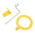 thumbnail image 3 of Complete Posterior X-ray Aiming Color Coded XCP Style Positioning Set Yellow, 3 of 3