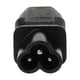 thumbnail image 4 of Iec 320 C13 Female To C6 Male 3-pin Cloverleaf Plug Converter Ac Power Adapter xi, 4 of 4