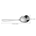 thumbnail image 2 of SKISUNO 2Ud Utensilios Para Servir En Acero Inoxidable Duraderos Para Hogar Y Eventos Plata, 2 of 8