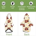 thumbnail image 5 of Balery Design Name Dog Hoodie Pets Wear Hoodies For Small Dogs Pet Clothes Costumes, Pets Wear Hoodie Sweatshirt Outfit For Dogs Cats Cosplay Party-Size Name, 5 of 8