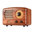 thumbnail image 2 of Haut-parleur Bluetooth en Bois Rétro Fait à la Main de Qualité Collection Professionnelle Original II avec Radio FM / AM, Son Élevé, 2 of 4