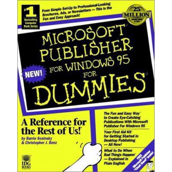 Pre-Owned Microsoft? Publisher For Windows? 95 For Dummies? (Paperback) 0764500163 9780764500169