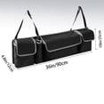 thumbnail image 2 of Bolsa para el maletero del coche, bolsa organizadora para el maletero del coche, bolsa de almacenamiento Oxford negra, 2 of 6