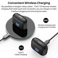 thumbnail image 5 of TOZO T20 ANC Bluetooth Wireless Earbuds, 49H Playtime, HiFi Stereo, IPX8 Waterproof, Wireless Charging, Black, 5 of 8