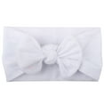 thumbnail image 2 of Rinsvye Girls Baby Toddler Turban Solid Headband Hair Band Bow Accessories Headwear Baby Nursery Diaper Changing Pad Cover Changing Mat Cover Changing Table Cover Cute Bonnets Baby Girl Bottles Pregn, 2 of 3