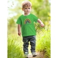 thumbnail image 2 of Halloween Rainbow With Cobweb. T-Shirt Toddler -Image by Shutterstock,  5 Toddler, 2 of 4
