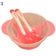 thumbnail image 2 of Training Bowl-Safe Feeding Bowl Baby Child Kids Suction Cup Training Feeding Bowl + Spoon + Fork Tableware Set, 2 of 7