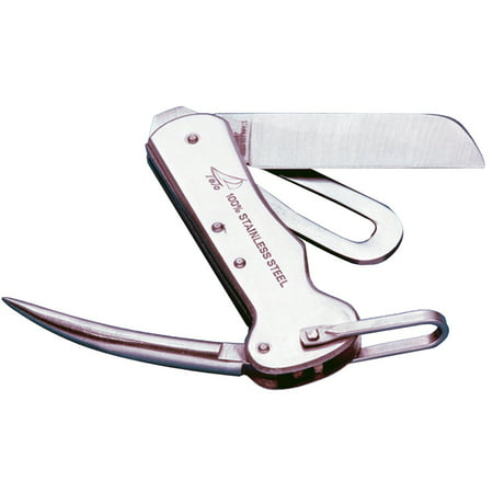 Davis 1551 Stainless Steel Deluxe Rigging Knife