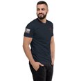 thumbnail image 6 of MATTHEW 6:33 Fitted men T-shirt (Midnight Navy, 3XL), 6 of 6