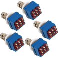 thumbnail image 1 of 3PDT 9-Pin Box Stomp Guitar Effects Pedal Footswitch 5-Pack, 1 of 4