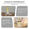 thumbnail image 3 of Shisuyan Detachable Flute Four Legged Stand White 1Set 8.1X4.7X0.2In, 3 of 9