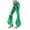 pants 64#Green, variant on Women High Gloss Flared Leg Elegant Casual Pants with Asymmetric Hem Wide Leg Bootcut Stage Performance Streetwear