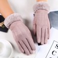 thumbnail image 2 of Meitianfacai Winter Gloves Touch Screen Thermal for Running Cycling Driving Hiking Windproof Warm Gloves for Women, 2 of 3