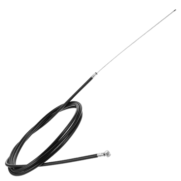 Mobutofu Electric Tricycle Scooter Mountain 1Pcs 86.46X0.24X0.20in Black Rubber Steel Wire Bike Brake Cable