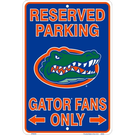 Fan Parking Sign - Gator Fans Parking Only Sign
