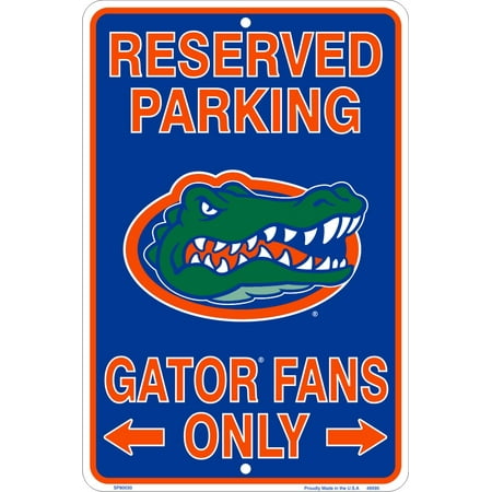 Gator Fans Parking Only Sign