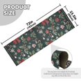 thumbnail image 5 of Yayeee Runner Rug for Bedroom 2'x6' Machine Washable Hallway Non Slip Mat, Green Christmas, 5 of 8