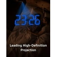 thumbnail image 5 of Super Loud Alarm Clock for Heavy Sleepers Adults,Digital Clock with 7 Color NightLight,Adjustable Volume,Dimmer,USB Charger,Small Clocks for Bedrooms,Ok to Wake Up for Kids,Teens (White+RGB), 5 of 6