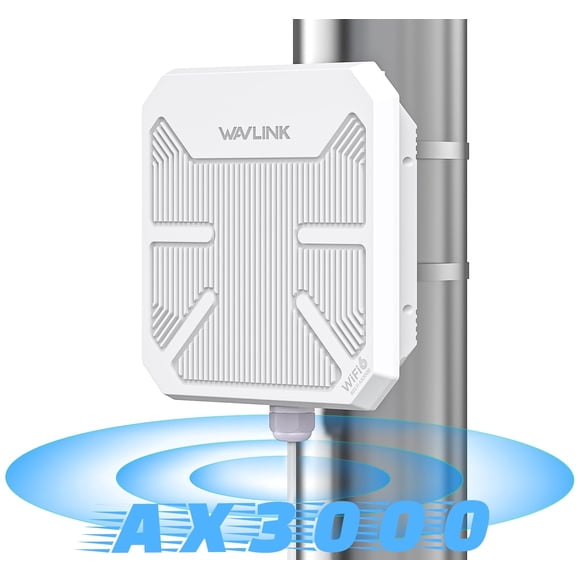 Extensor WiFi para exteriores WAVLINK AX3000 WiFi 6 IP67 a prueba de agua