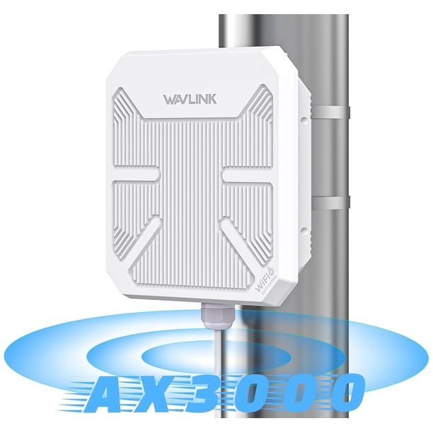 Extensor WiFi para exteriores WAVLINK AX3000 WiFi 6 IP67 a prueba de agua