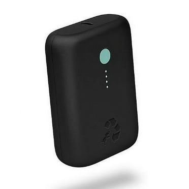 Nimble CHAMP Lite - Power bank - 5200 mAh - 15 Watt - 2 output connectors (USB, USB-C) - black