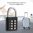 thumbnail image 1 of Cerradura de contrase?a para Equipaje Cerradura de contrase?a de 8 dígitos Mini código de combinación Candado Cerradura de contrase?a de Seguridad para Maleta de Viaje Equipaje Spptty  Como se muestra en la descripción, 1 of 5