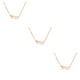 thumbnail image 3 of Sonducket Carta Amistad Collar DIY Creativo Chic con Display Card Charm Colgante para Lover Festival Gifts Rose Gold Virgo Type1 NO1 Sonducket CBP300718, 3 of 6